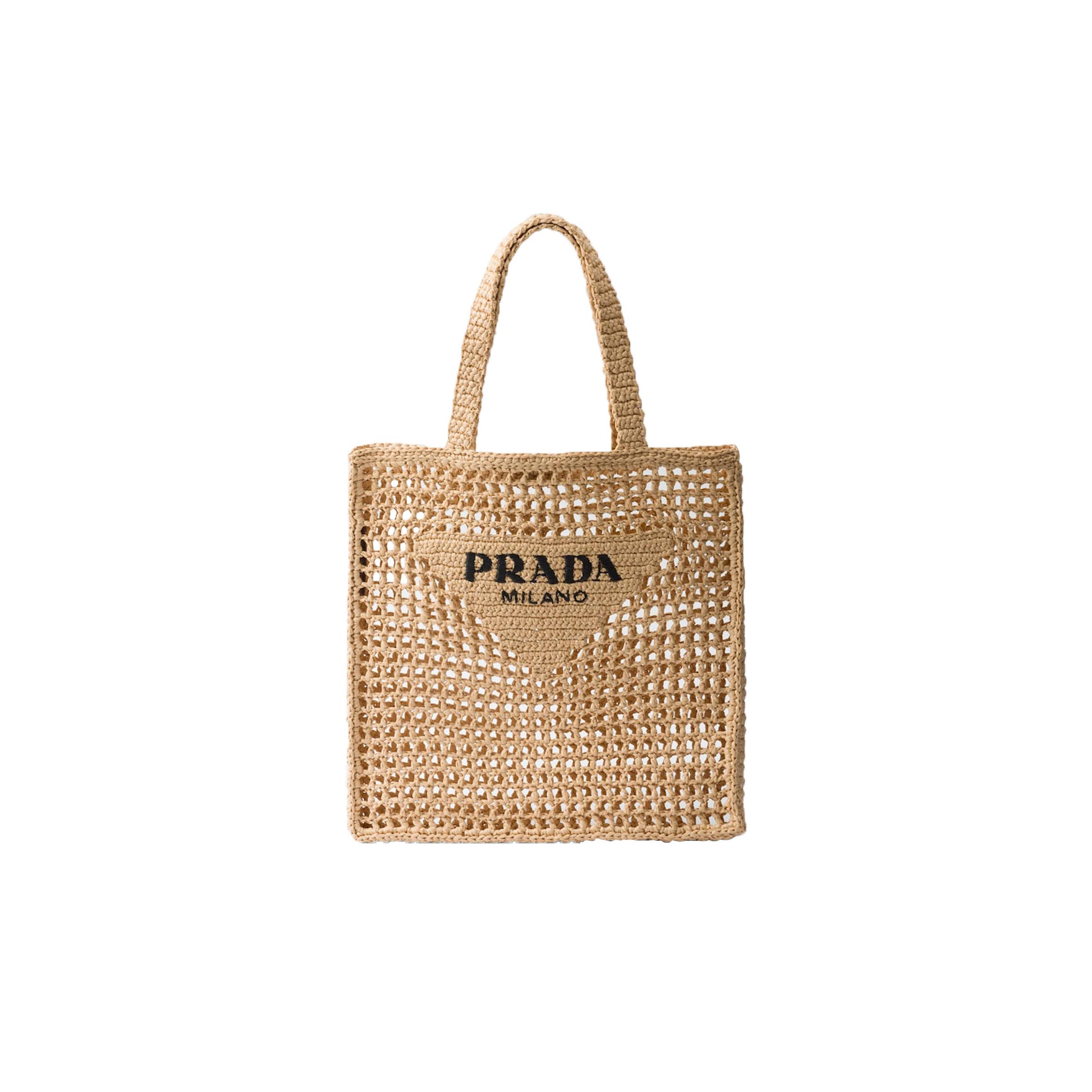 PRADA CROCHET TOTE BAG 1BG393 (38*36*3cm)